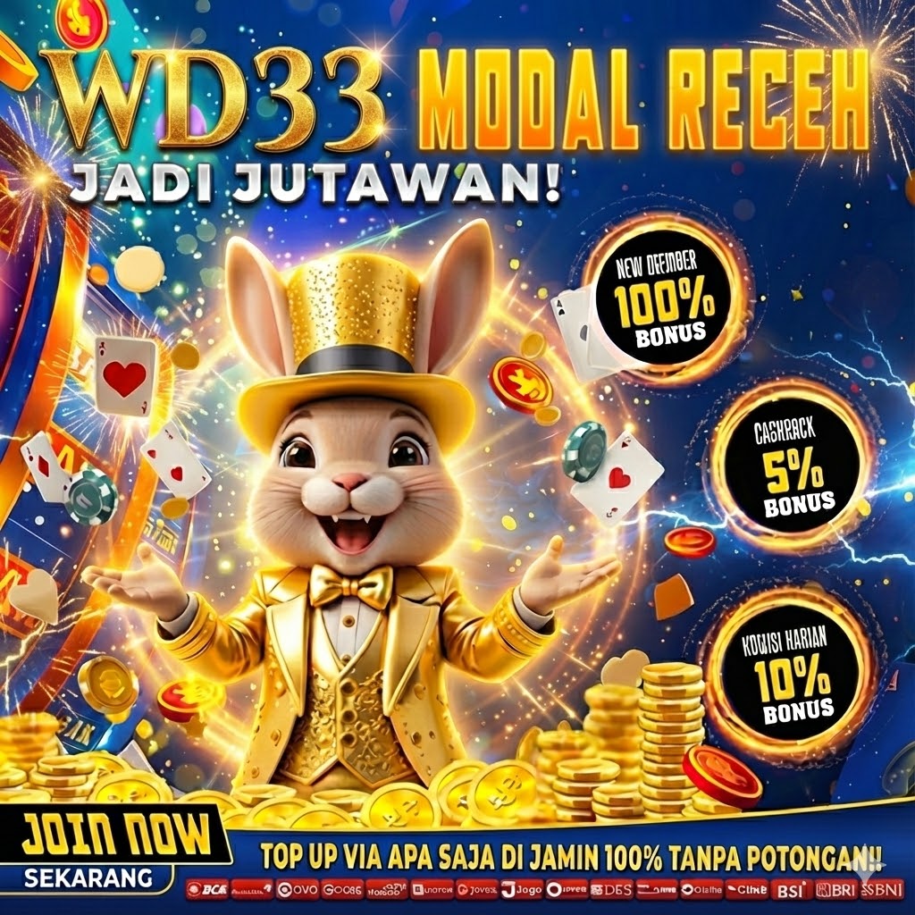 WD33 ⚡ Game Slot Online Resmi PG Soft Terpercaya Winrate Tinggi 2026 image 1